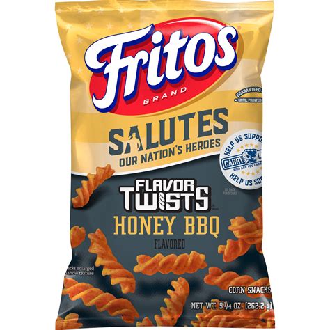 Fritos, Flavor Twists, Honey BBQ Flavored, Corn Snacks - SmartLabel™