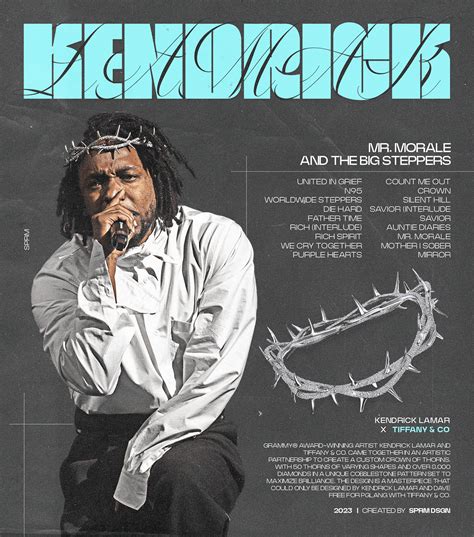 Mr.Morale Kendrick Lamar poster on Behance
