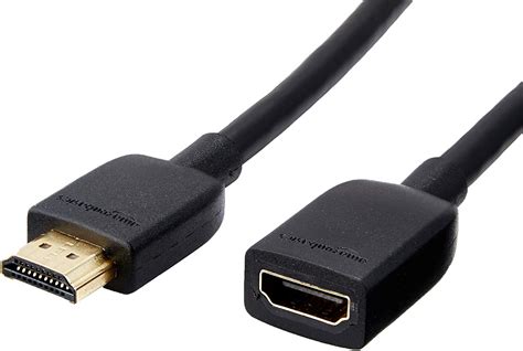 Amazon.in: Buy amazon basics 3 Feet High Speed Hdmi Male To Female 2.0 ...