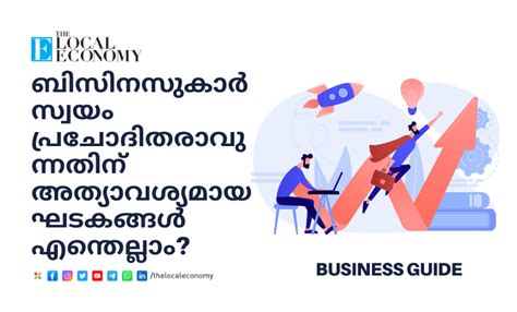 ബിസിനസുകാർ സ്വയം പ്രചോദിതരാവുന്നതിന് അത്യാവശ്യമായ ഘടകങ്ങൾ എന്തെല്ലാം?