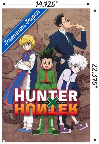Buy Hunter X Hunter - Map Wall Poster, 14.725 x 22.375 Online at Lowest ...