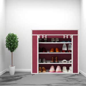 SB07 4 layer collapsible shoe rack Metal Collapsible Shoe Stand Price ...