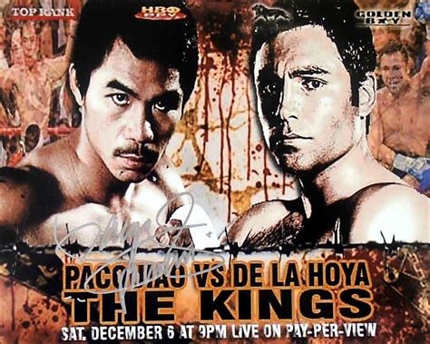 Manny Pacquiao Vs Dela Hoya