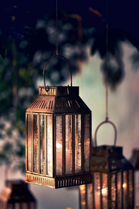Alaia Brass Lantern- Mini