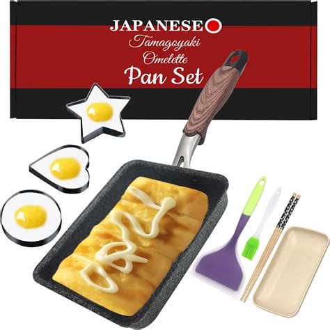 Amazon.com: Kotobuki Tamagoyaki Japanese Omelette Pan: Omelet Pans ...