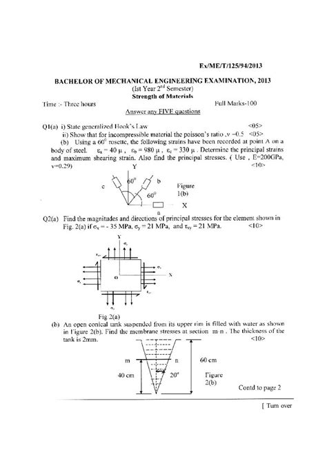 Sample/practice exam 2011, questions - THEORY OF STRUCTURES-IV - [ Turn ...