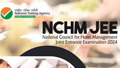 NTA NCHM JEE 2024 Form Registration Start at nchm.ntaonline.in: Punjab ...