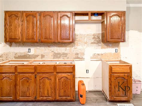 sherwin williams alabaster, bye bye honey oak, honey oak kitchen ...