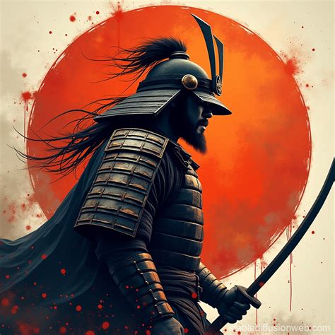 legendary japanese warrior Prompts | Stable Diffusion Online