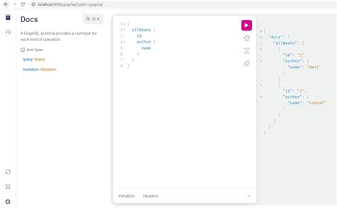 Image result for Graphql Spring Boot Starter
