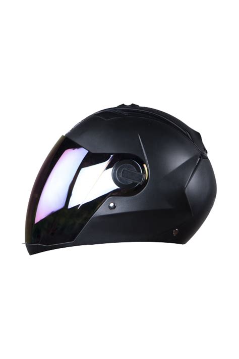 Steelbird Air Dashing Full Face Helmet-Black I.Blue Visor – Elegant ...