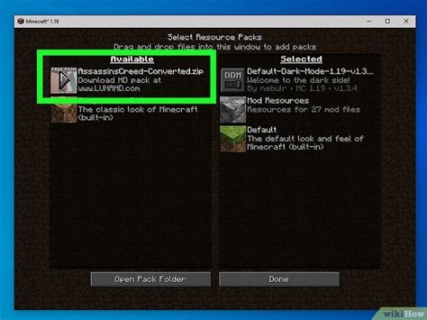 Image result for How Do I Get Resource Packs In Minecraft Java
