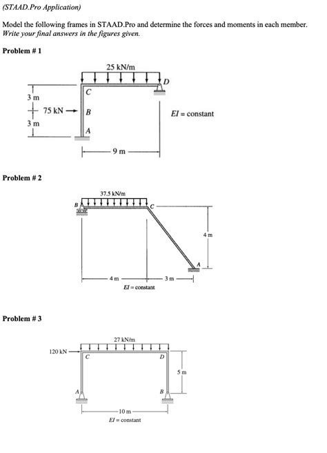 basic staad pro problems 的图像结果