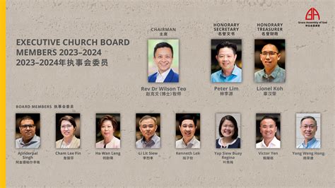 62nd Annual Business Meeting - Grace Assembly of God