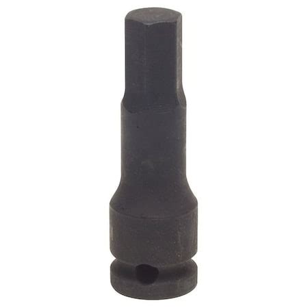 Westward 3/8 in Drive Impact Socket Bit 10 mm, Metric 4LZD1 | Zoro