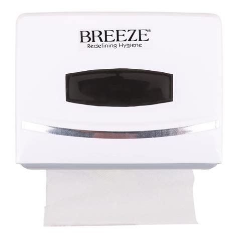 BREEZE BRE038 Paper Dispenser M-fold Towel Tissue Holder Box for ...