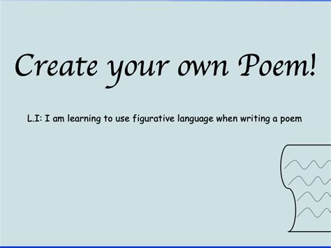 Image result for Create a Poem