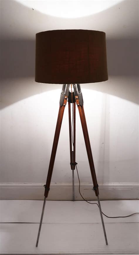Vintage Tripod Floor Light, English, Mid-20th Century For Sale at ...