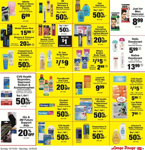 Longs Weekly Ad Sale December 14 – December 20, 2025