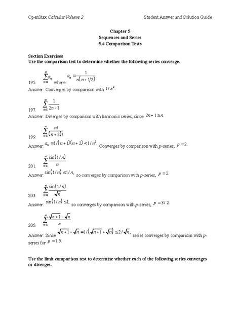 Calculus Volume 2 SASG 05 04 - Chapter 5 Sequences and Series 5 ...