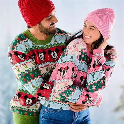 Mickey Mouse Family Christmas Sweater Collection on Disney Store ...
