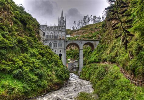 Las Lajas Sanctuary, South America - Wallpaper