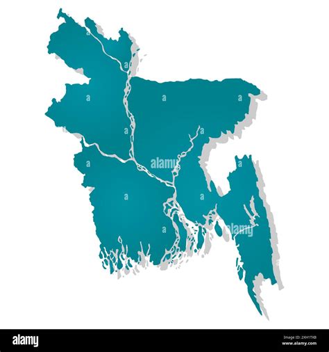 Bangladesh map illustration. Vector design Stock Vector Image & Art - Alamy - map of bangladesh drawing