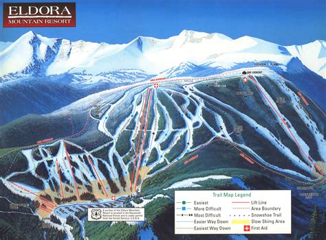 Eldora Mountain Ski Map - skiflicks.com