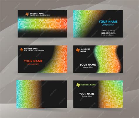 Business Card Sample Layout 的图像结果