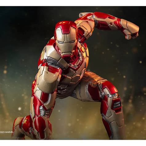 Iron Man Mark 42 1/10th Scale Statue By Iron Studios CCXP '23 Exclusiv