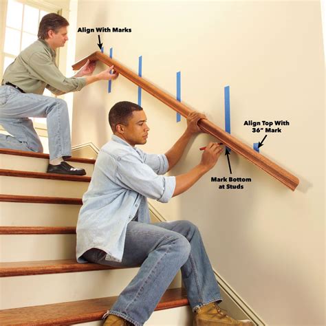 Install a New Stair Handrail (DIY)