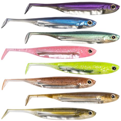Soft Plastic Fishing Lures Shad | Fishing Lure Soft Trout Shad - 5/6pcs ...