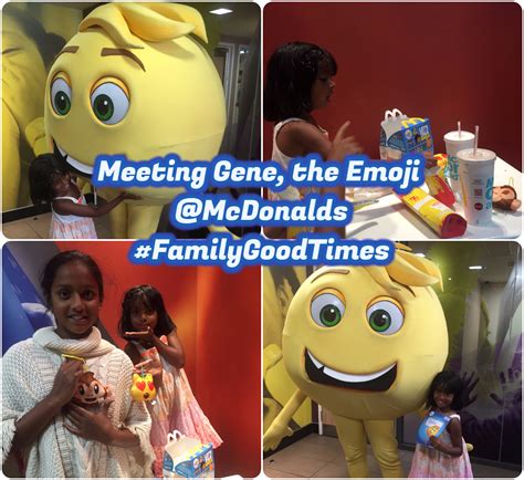 Meeting Gene, the Emoji at McDonald’s FamilyGoodTimes – Mummy and the ...