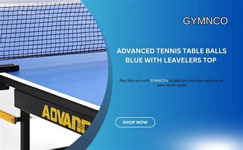GYMNCO Advanced 19 MM (TT Table for Uniform Bounce Surface with UV Tech ...