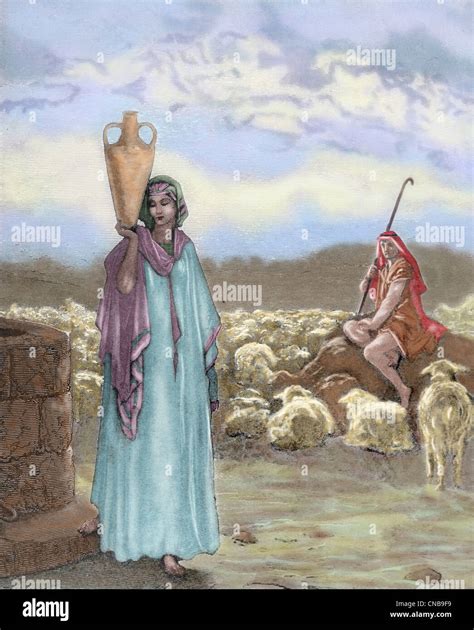 Ancien Testament. Livre de la Genèse. Jacob, dans la maison de Laban ...