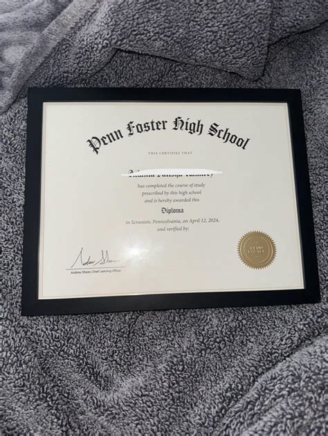 Diploma : r/pennfoster