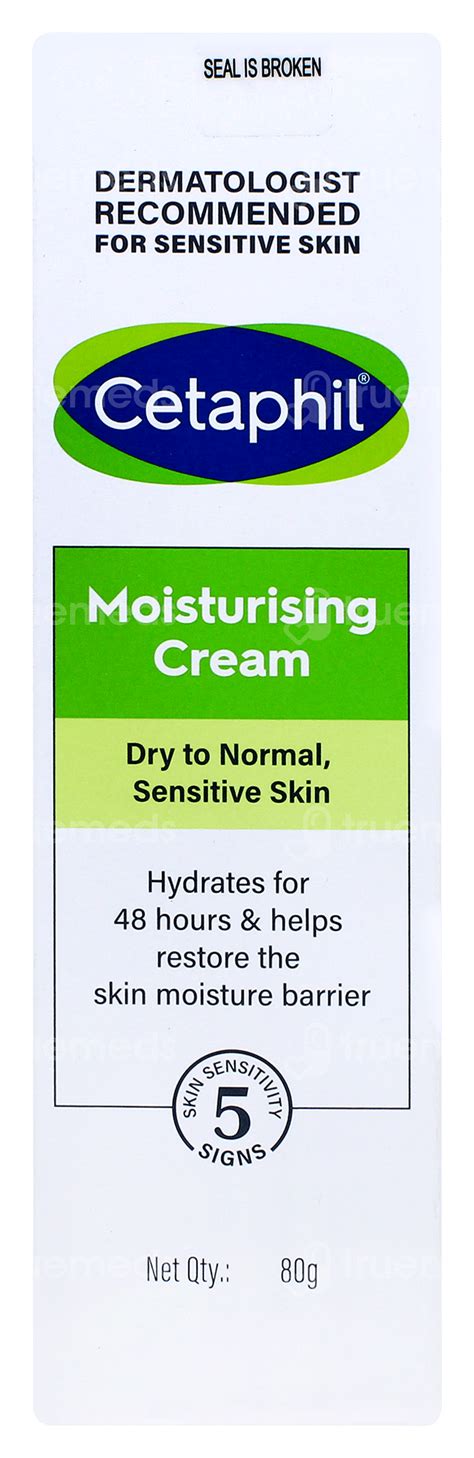 Cetaphil Moist Cream 80 Gm - Uses, Side Effects, Dosage, Price | Truemeds