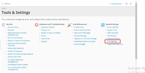 How to Enable/Disable PHP Extensions via Plesk?