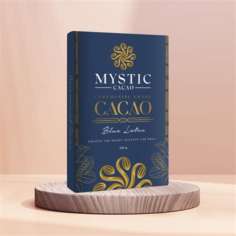 Ceremoniële Cacao Pasta Blue Lotus (Mystic Cacao) 200g - Spiruella.be