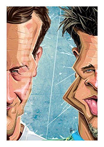Graphicurry Fight Club Poster : Amazon.in: Home & Kitchen