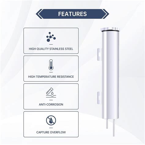 Buy BATONECO Radiator Coolant Over Flow Puke Tank Can 2 X 13 Inch ...