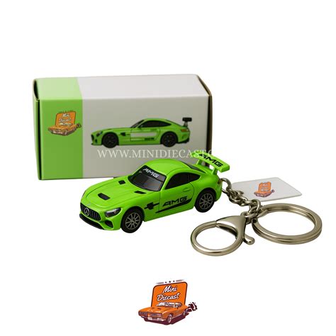 AMG Themed Key Chain - Green – Mini Diecast
