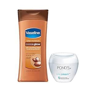Buy Vaseline Intensive Care Cocoa Glow Body Lotion, 300ml with Free ...