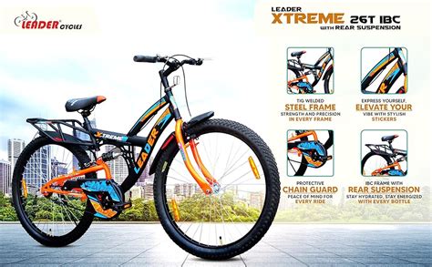 Buy Leader Xtreme MTB 26T IBC Mountain Bicycle/Bike Without Gear Single ...