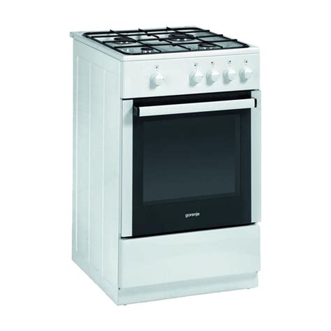 Šporet plinski Gorenje G 51104 AW, 50cm, beli