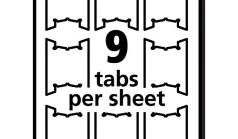 Avery Hanging File Folder Labels Template Avery 5567 Printable Hanging ...
