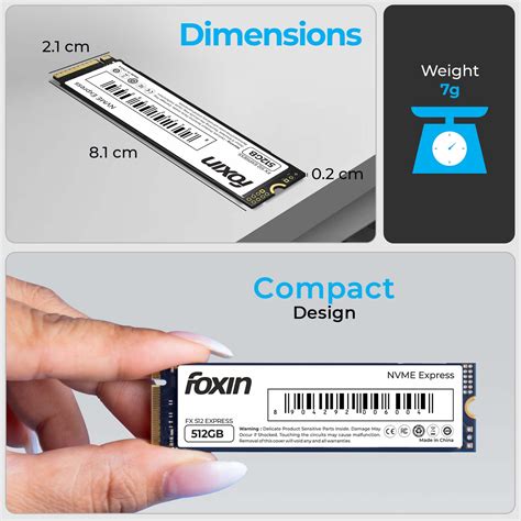 FOXIN SSD 512 GB NVME | 5 Yrs Warranty - Foxin Brand Store