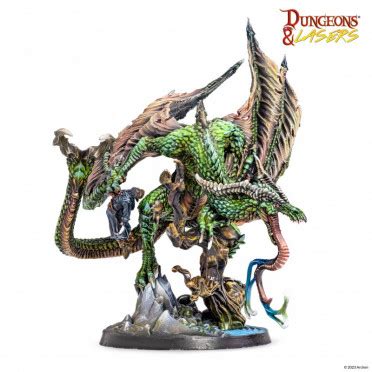 Buy Dungeons & Lasers - Figurines - Wyvern - Archon Studio - Miniatures ...