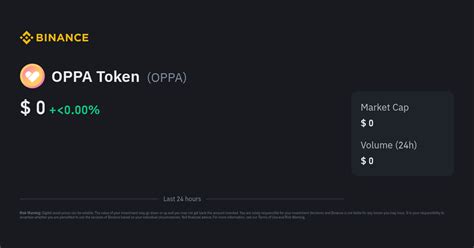 OPPA Token Price Today | OPPA to USD Live Price, Market Cap & Chart