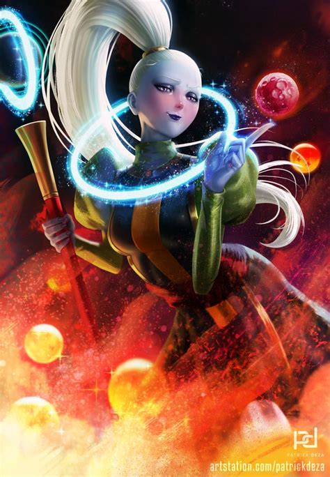Dragon Ball Super: Vados Fanart | Personagens de anime, Animes ...